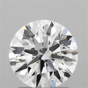 Picture of Lab Grown Diamond 1.30 Carats, Round with Ideal Cut, D Color, VS1 Clarity and Certified by IGI