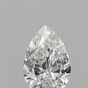 Foto Diamante Natural 0.11 quilates, De pera , Color E, claridad VVS2 y certificado IGI de
