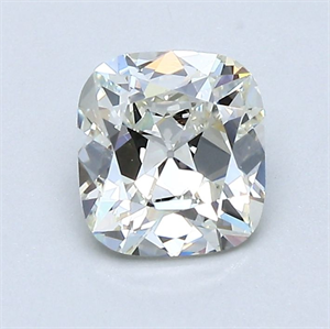Picture of Natural Diamond 0.91 Carats, Cushion with  Cut, K Color, VVS2 Clarity and Certified by GIA