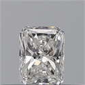 Natural Diamond 0.24 Carats, Radiant with  Cut, E Color, IF Clarity and Certified by GIA
