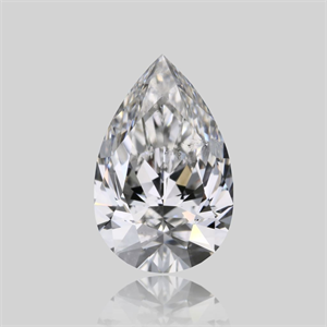 Picture of Natural Diamond 1.01 Carats, Pear with  Cut, F Color, SI2 Clarity and Certified by GIA