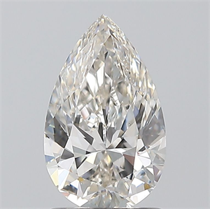 Picture of Natural Diamond 1.20 Carats, Pear with  Cut, I Color, VS2 Clarity and Certified by GIA
