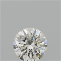 Diamante Natural 0.61 quilates, Redondo , Color I, claridad VS1 y certificado GIA
