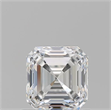 Diamante Natural 1.01 quilates, Asscher , Color F, claridad VVS1 y certificado GIA