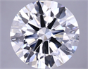 Lab Grown Diamond 4.71 Carats, Round with Ideal Cut, G Color, VS1 Clarity and Certified by IGI