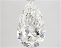 Diamante Natural 2.01 quilates, De pera , Color F, claridad VVS2 y certificado GIA