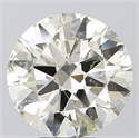 Diamante Natural 5.70 quilates, Redondo , Color L, claridad SI2 y certificado IGI