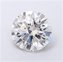 Lab Grown Diamond 1.80 Carats, Round with Excellent Cut, G Color, VS2 Clarity and Certified by IGI