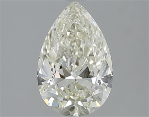 Foto Diamante Natural 1.50 quilates, De pera , Color K, claridad SI2 y certificado IGI de