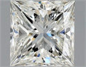 Natural Diamond 0.81 Carats, Princess with  Cut, I Color, SI2 Clarity and Certified by GIA