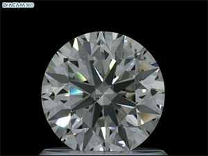 Foto Diamante Natural 0.97 quilates, Redondo , Color E, claridad SI1 y certificado GIA de