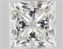 Natural Diamond 0.81 Carats, Princess with  Cut, E Color, VS1 Clarity and Certified by GIA