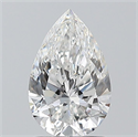 Natural Diamond 1.20 Carats, Pear with  Cut, E Color, VS1 Clarity and Certified by GIA
