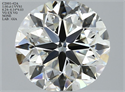Natural Diamond 1.00 Carats, Round with Very Good Cut, I Color, VVS1 Clarity and Certified by GIA