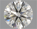 Natural Diamond 0.80 Carats, Round with Very Good Cut, I Color, SI2 Clarity and Certified by GIA