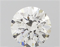 Natural Diamond 0.40 Carats, Round with Excellent Cut, H Color, VS1 Clarity and Certified by GIA