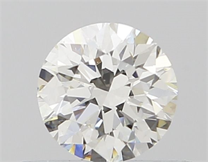 Picture of Natural Diamond 0.40 Carats, Round with Excellent Cut, H Color, VS1 Clarity and Certified by GIA
