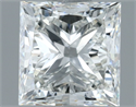 Natural Diamond 1.01 Carats, Princess with  Cut, G Color, VS2 Clarity and Certified by IGI