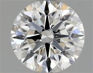 Picture of Natural Diamond 0.70 Carats, Round with Excellent Cut, G Color, SI1 Clarity and Certified by GIA
