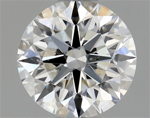 Picture of Natural Diamond 0.70 Carats, Round with Excellent Cut, G Color, SI1 Clarity and Certified by GIA