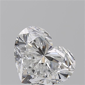 Picture of Natural Diamond 2.20 Carats, Heart with  Cut, E Color, SI2 Clarity and Certified by GIA