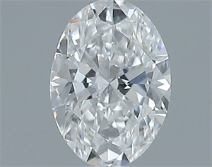 Picture of Natural Diamond 0.50 Carats, Oval with  Cut, F Color, VS1 Clarity and Certified by GIA