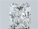 Diamante Natural 1.20 quilates, Radiante , Color F, claridad VS2 y certificado GIA