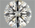Natural Diamond 1.00 Carats, Round with Excellent Cut, J Color, SI1 Clarity and Certified by GIA