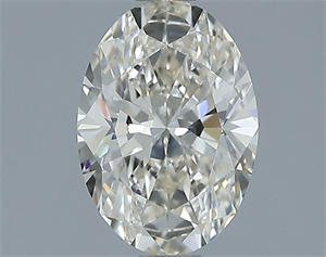 Picture of Natural Diamond 1.01 Carats, Oval with  Cut, K Color, VVS2 Clarity and Certified by IGI