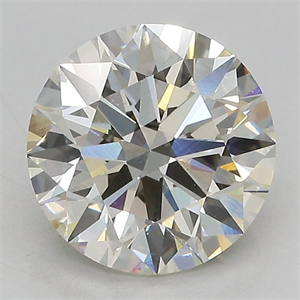 Picture of Lab Grown Diamond 3.06 Carats, Round with Ideal Cut, J Color, VS1 Clarity and Certified by IGI