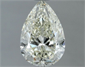 Diamante Natural 1.20 quilates, De pera , Color K, claridad SI1 y certificado IGI