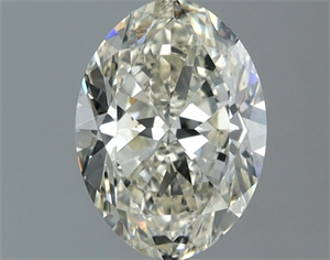 Picture of Natural Diamond 1.20 Carats, Oval with  Cut, K Color, VS2 Clarity and Certified by IGI