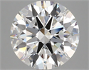Del inventario de diamantes de laboratorio, 3.81 quilates, Redondo , Color G, claridad VS1 y certificado IGI