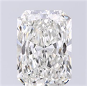 Diamante Natural 3.01 quilates, Radiante , Color H, claridad SI1 y certificado GIA