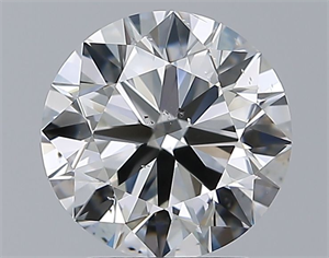 Foto Diamante Natural 2.00 quilates, Redondo , Color G, claridad SI1 y certificado GIA de