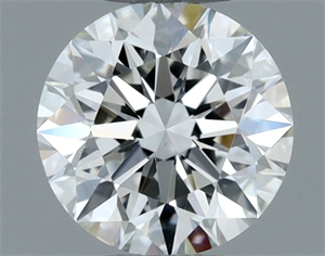 Picture of Natural Diamond 0.50 Carats, Round with Excellent Cut, H Color, VS2 Clarity and Certified by GIA