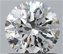 Diamante Natural 0.80 quilates, Redondo , Color F, claridad SI1 y certificado IGI