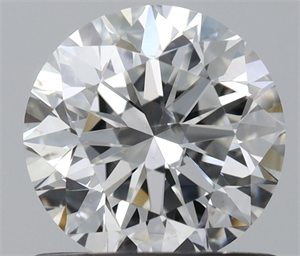 Foto Diamante Natural 0.80 quilates, Redondo , Color F, claridad SI1 y certificado IGI de