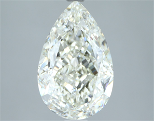 Foto Diamante Natural 4.07 quilates, De pera , Color K, claridad VVS2 y certificado IGI de