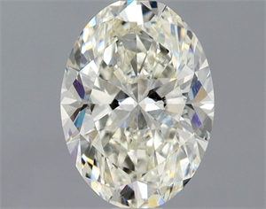 Picture of Natural Diamond 0.90 Carats, Oval with  Cut, J Color, SI1 Clarity and Certified by GIA
