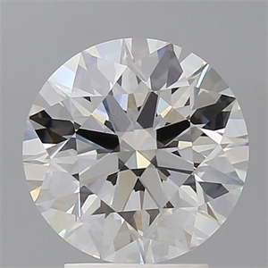 Picture of Lab Grown Diamond 3.10 Carats, Round with Ideal Cut, E Color, VVS2 Clarity and Certified by IGI