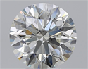 Natural Diamond 3.30 Carats, Round with Excellent Cut, J Color, SI1 Clarity and Certified by GIA