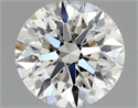Diamante Natural 0.57 quilates, Redondo , Color F, claridad VS2 y certificado GIA