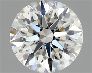 Foto Diamante Natural 0.57 quilates, Redondo , Color F, claridad VS2 y certificado GIA de