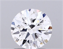 Del inventario de diamantes de laboratorio, 1.54 quilates, Redondo , Color D, claridad VVS1 y certificado IGI