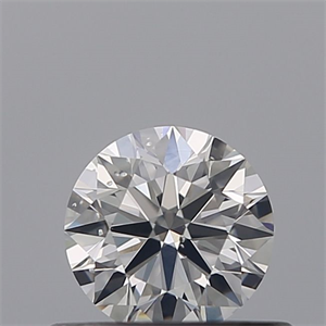 Picture of Natural Diamond 0.41 Carats, Round with Excellent Cut, D Color, SI1 Clarity and Certified by IGI
