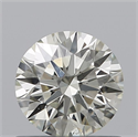 Diamante Natural 0.70 quilates, Redondo , Color N, claridad SI1 y certificado GIA