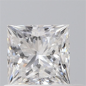 Foto Diamante Natural 0.48 quilates, Princesa , Color E, claridad VS1 y certificado GIA de