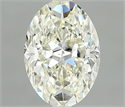 Diamante Natural 0.68 quilates, Ovalado , Color J, claridad VS1 y certificado IGI