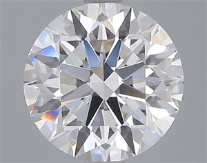 Picture of Lab Grown Diamond 3.03 Carats, Round with Ideal Cut, E Color, VVS2 Clarity and Certified by IGI